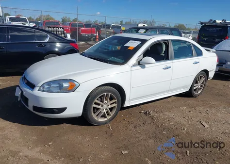 2012 Chevrolet Impala Ltz z USA, uszkodzony, nr VIN 2G1WC5E32C1213552
